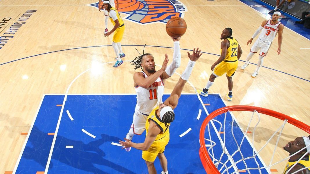 2025 NBA Playoffs: Live updates, highlights from Pacers-Knicks Game 1
