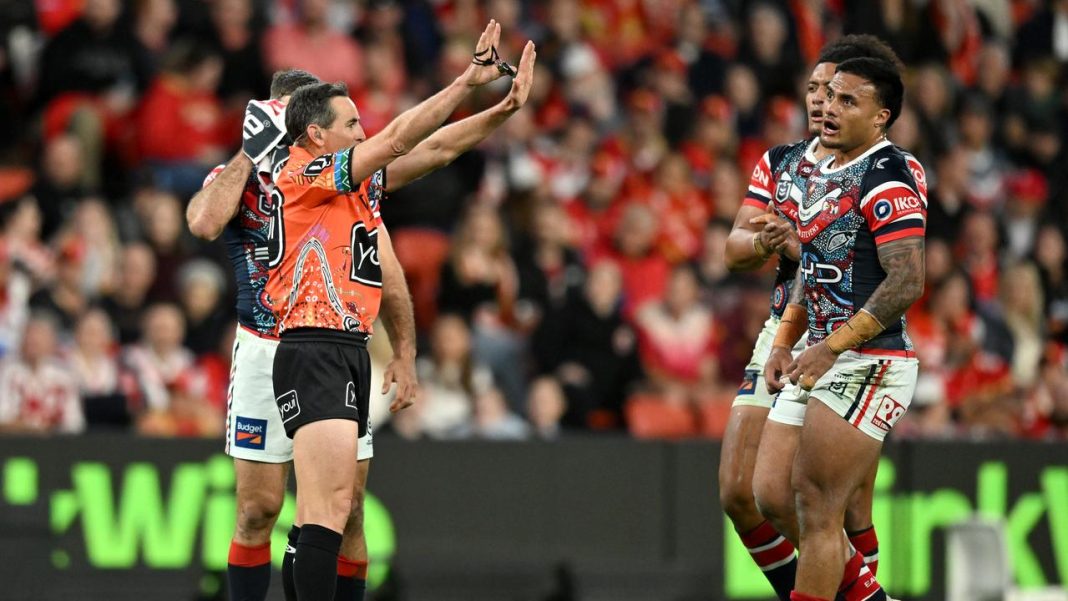 ‘It can cost you’: Teddy’s message to Leniu as Roosters stars open up on sin bin chaos